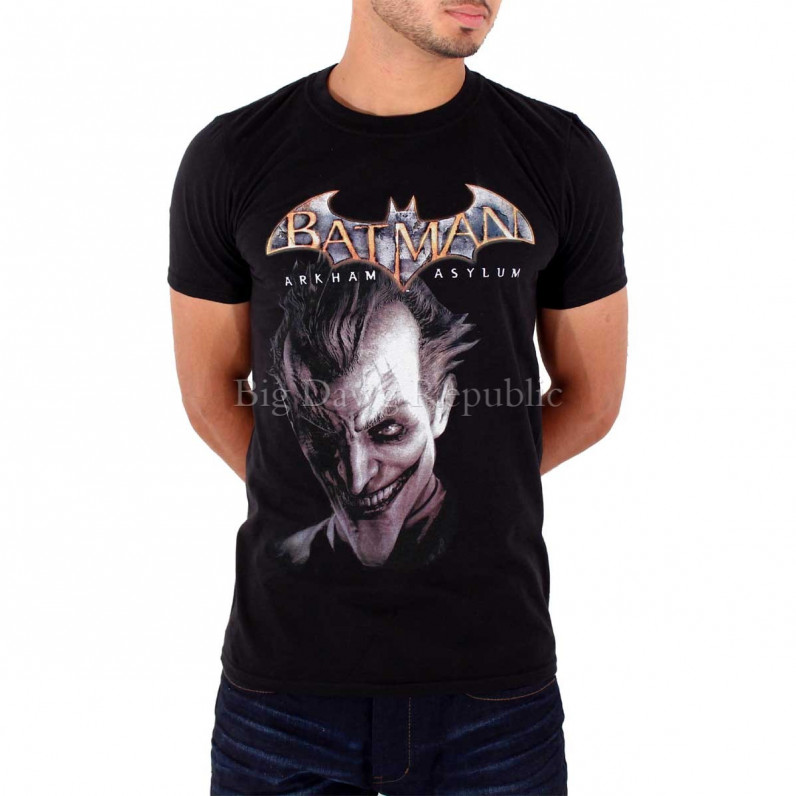 Men's Batman & Joker Black T-Shirts