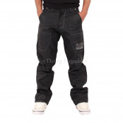 Men's Star Black Matt Loose Fit Jeans GK029