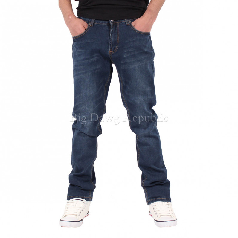 Men's Blue Slim Fit Jeans