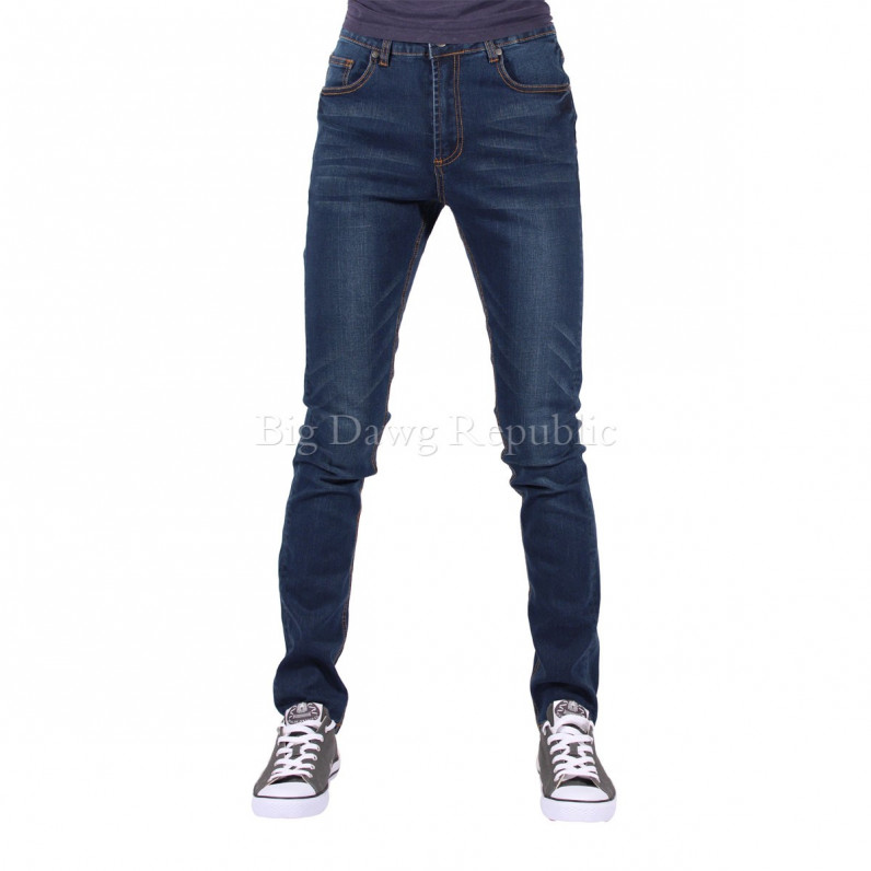 Men's Blue Skinny Fit Jeans