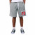 Men's Grey Scania Hip Hop Star Fleece Shorts