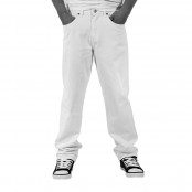 Men's White Comfort Fit Denim Jeans