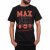 Men's Urban Designer Black Cotton Summer T-Shirt