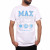 Men's Urban Designer White Cotton Summer T-Shirt