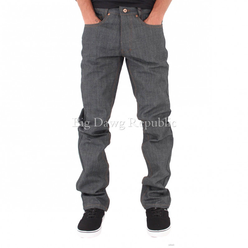 Men's Double R Raw Japan Relaxed Fit Jeans