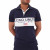 Men's Navy Dodger USA Short Sleeve Polo Shirt