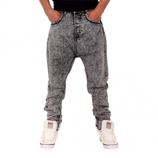 Drop crotch cheap tapered pants