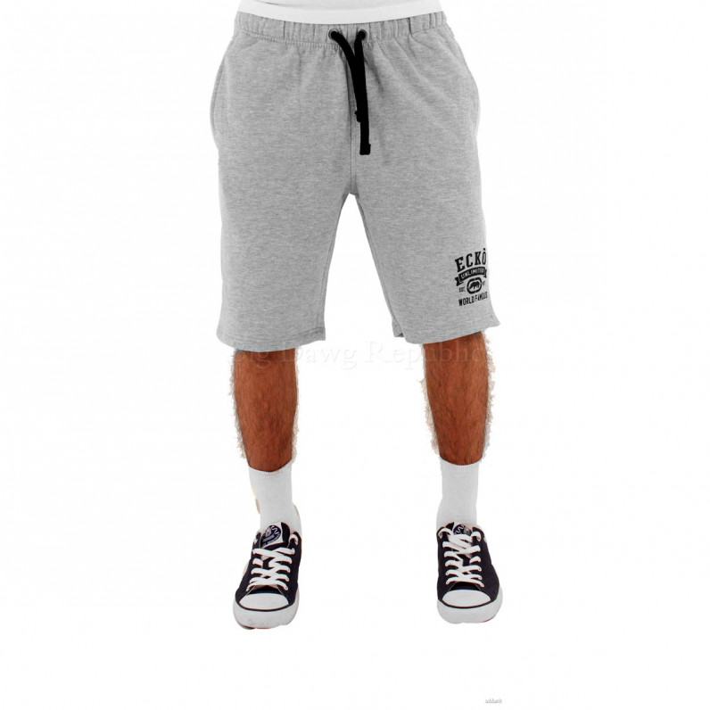 Men's XJS Grey Hip Hop Star Fleece Shorts