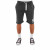 Men's XJS Charcoal Grey Hip Hop Star Fleece Shorts