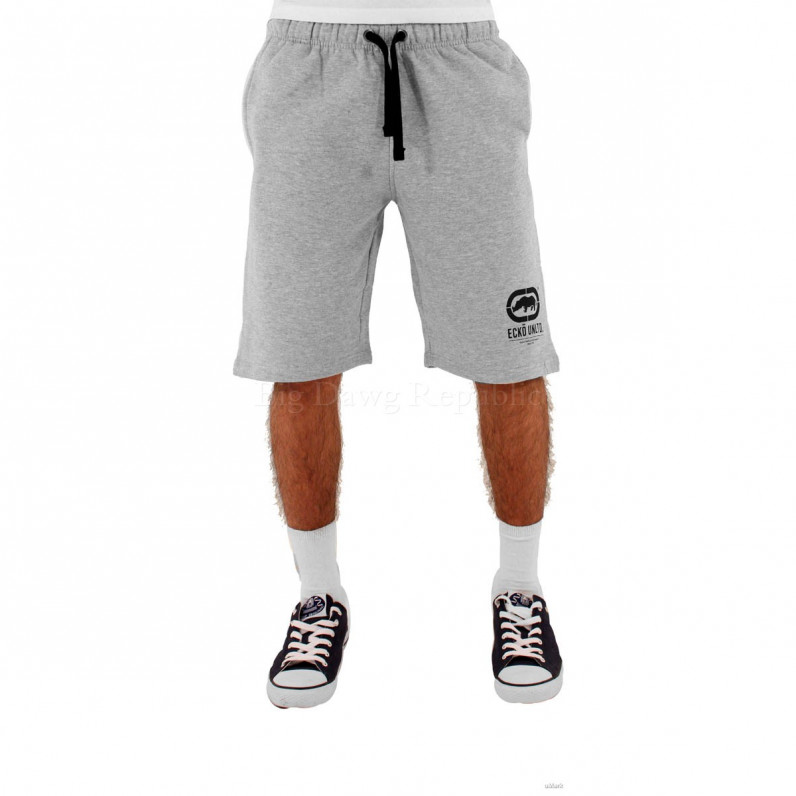 HSE Grey Hip Hop Star Fleece Shorts