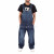 Holmes Dark Wash Denim Blue Dungarees 