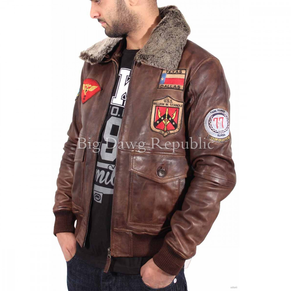 Aviatrix leather clearance jacket mens