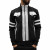 Men's Andy Black Part Mesh Texture Style Jacket