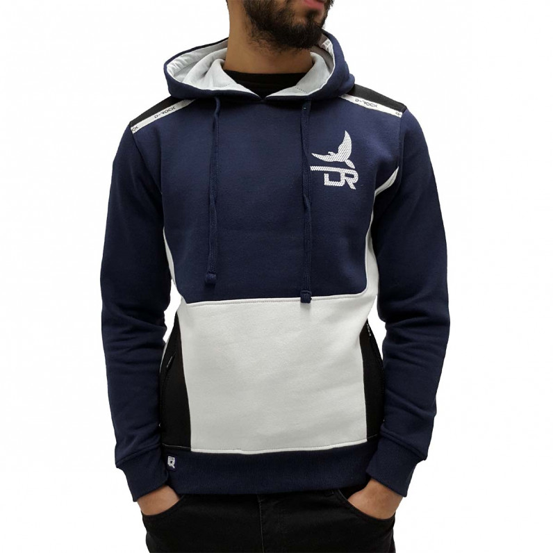 Men's Zane Navy Overhead Hoodie