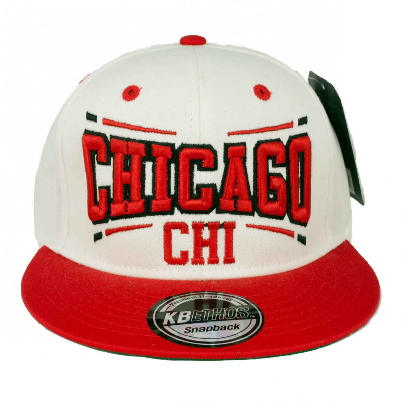 Chicago White Red Baseball Snapback Caps
