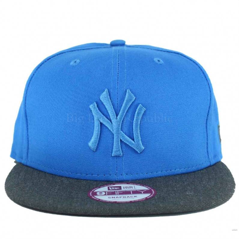 MLB 9Fifty NY New York Yankees Sky Blue Snapback