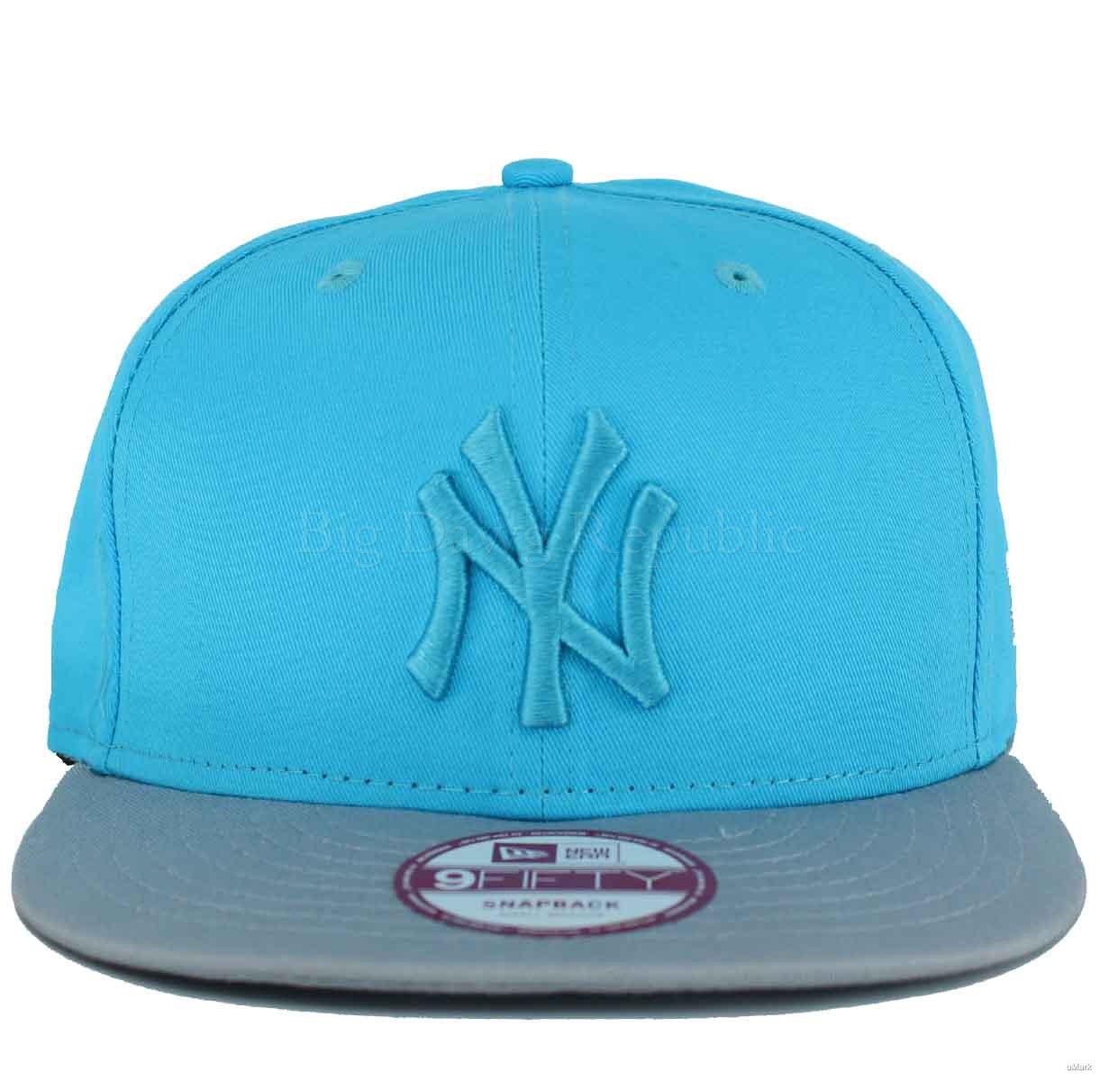New Era MLB 9Fifty NY New York Yankees Turquoise Blue Snapback