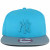 MLB 9Fifty NY New York Yankees Turquoise Blue Snapback