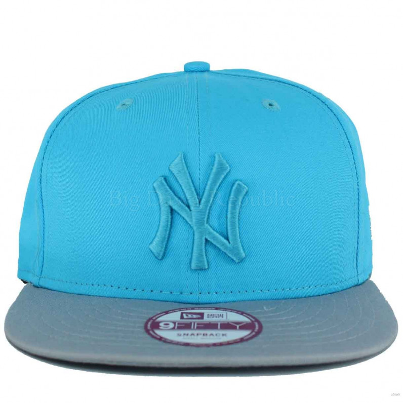 MLB 9Fifty NY New York Yankees Turquoise Blue Snapback