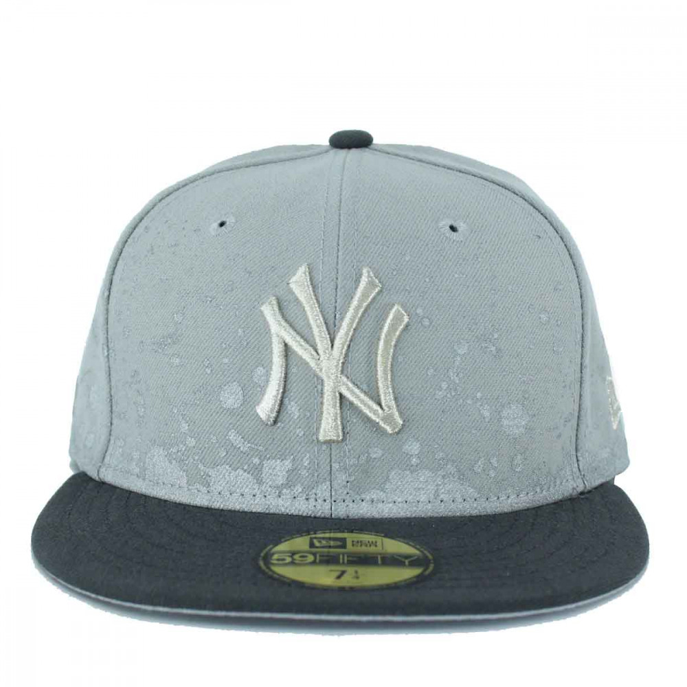 Panel Splatter Cap New Era York Yankees White//Black