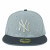 MLB 59Fifty NY New York Yankees Splatter Grey Fitted Caps