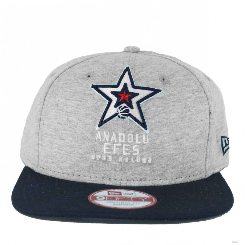 9Fifty Anadolu Efes Jersey Team Grey Snapback Caps