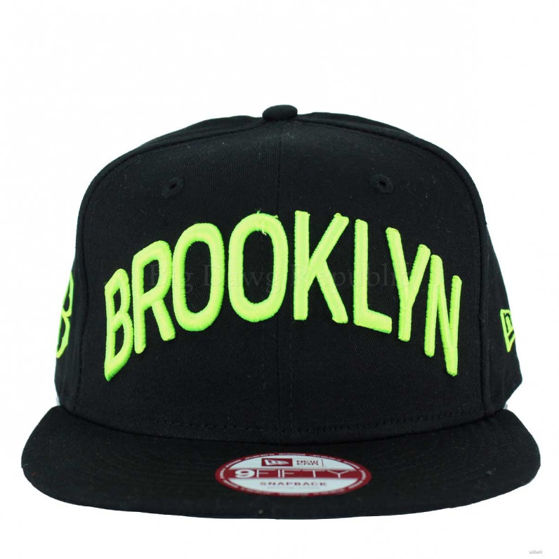 MLB 9Fifty Brooklyn Dodgers Black Snapback Caps