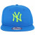 MLB 9Fifty NY New York Yankees Blue Lime Snapback Cap