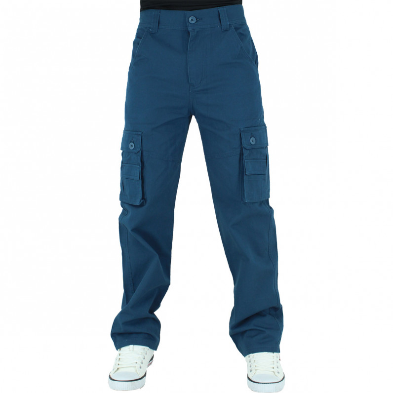 Men's Navy Cargo Combat Pants