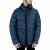 Men's Navy Puffer Padded Bomber Style Hooded Marwin Jacket