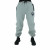 Men's Grey Black Cotton Loose Fit Jog Pants