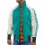 Men's Lightweight Tropical Green Zip Up Track Jacket