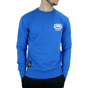 Men's Sweatshirt &ndash; Blue Regular Fit Crewneck Jumper &ndash; Cotton Blend Streetwear Top Spur