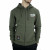 Men's Olive Vantage Designer Zip Up Hoodie