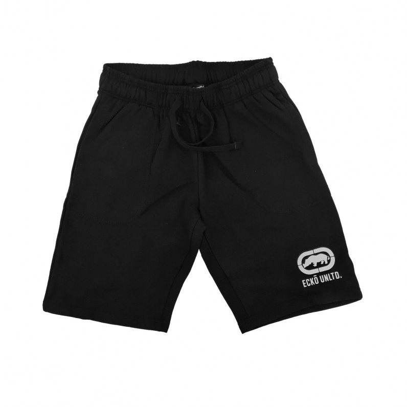 Men's Black Cloud Summer Casual Fleece Shorts