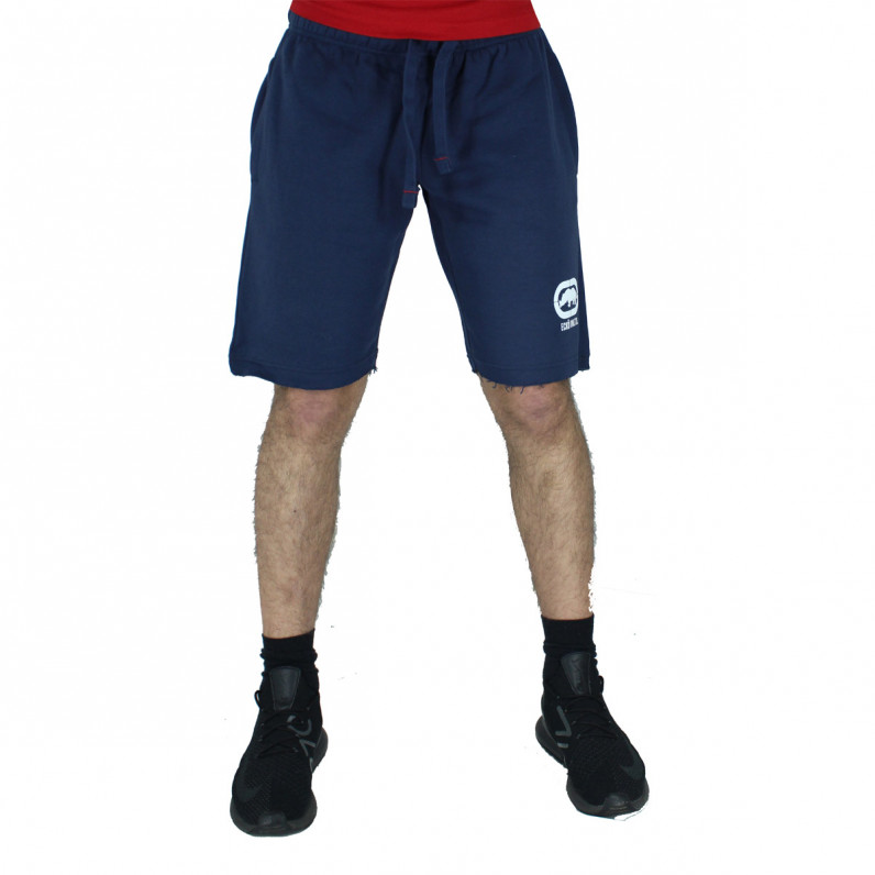 Men's Navy Cloud Summer Casual Fleece Shorts