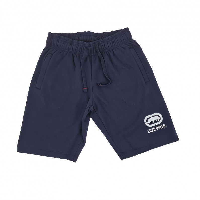 Men's Navy Cloud Summer Casual Fleece Shorts
