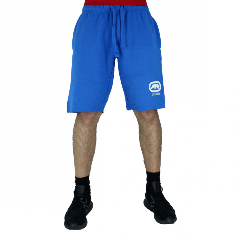 Men's Blue Cloud Summer Casual Fleece Shorts
