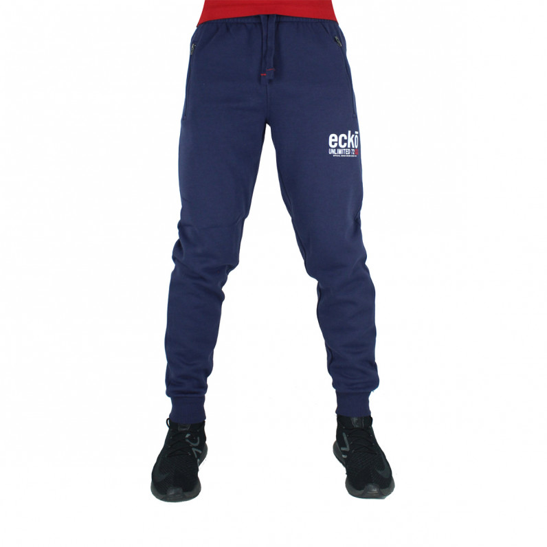 Men's Superfast Navy Cotton Jog Pants