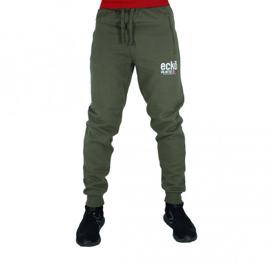 Ecko Unltd Men s Superfast Olive Cotton Jog Pants