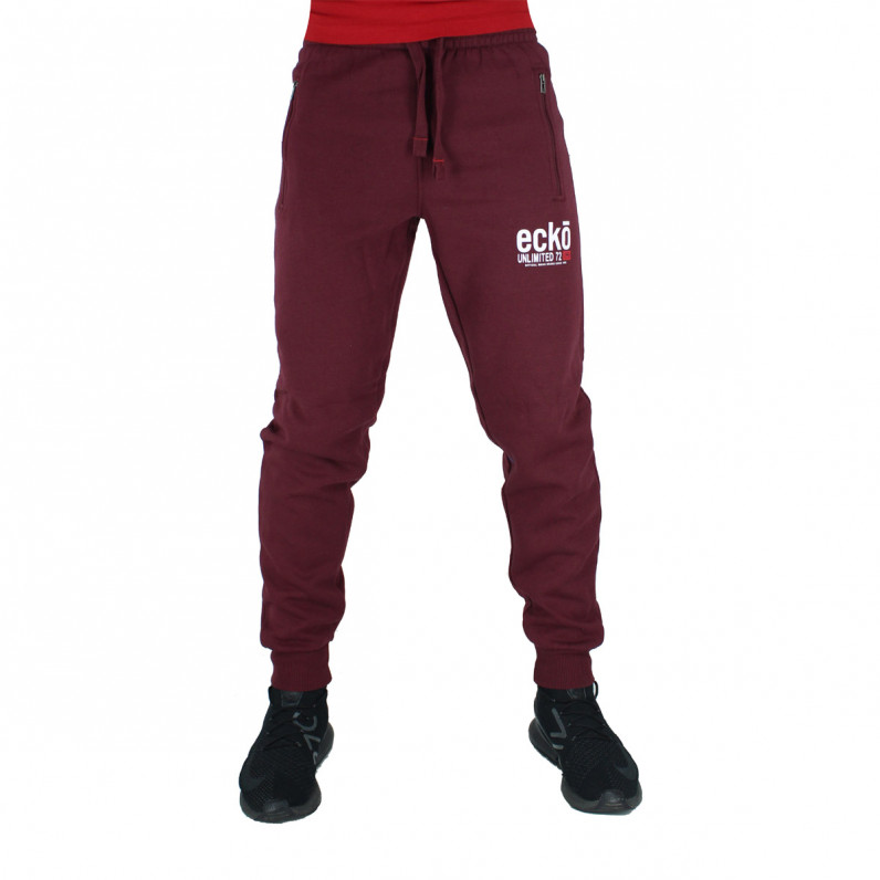 Men's Superfast Red Cotton Jog Pants