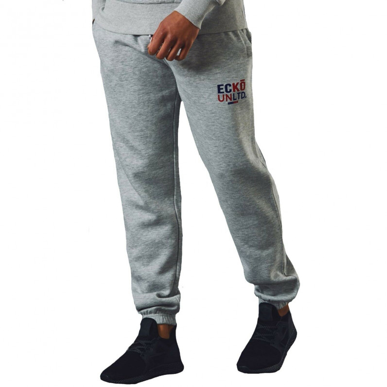 Men's AutoDrome Grey Cotton Jog Pants