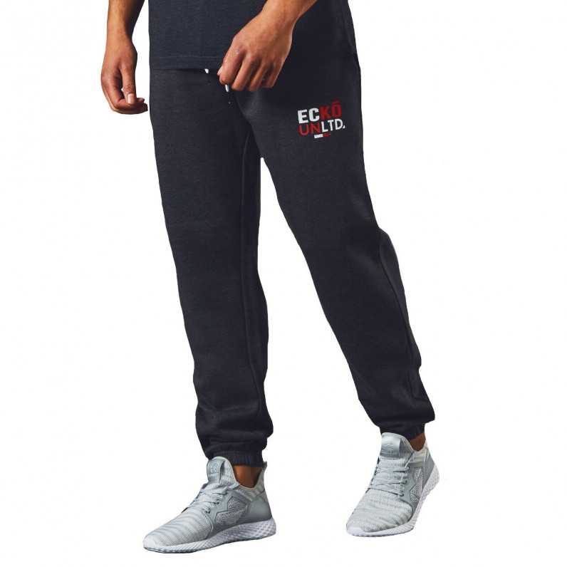 Men's AutoDrome Charcoal Grey Cotton Jog Pants