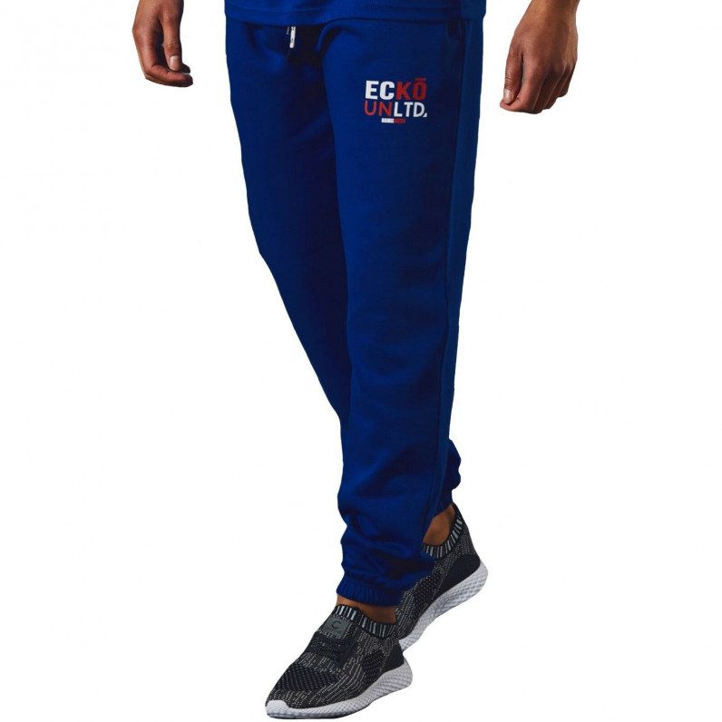 Men's AutoDrome Blue Cotton Jog Pants