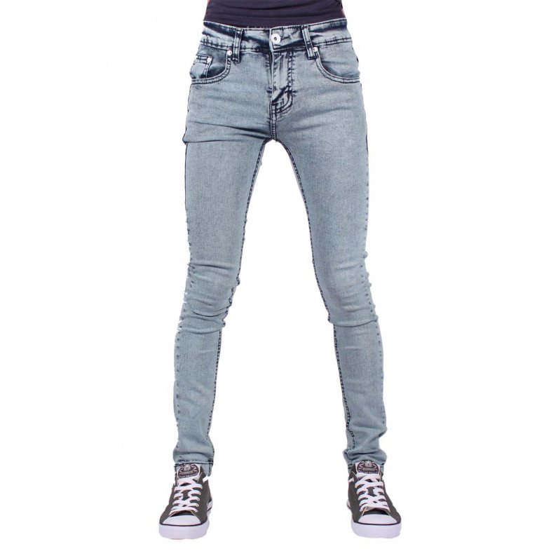 Men's Ice Blue Super Skinny Fit Denim Jeans