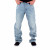 Men's Double R Stone Wash Blue Baggy Skater Hip Hop Fit Denim Jeans