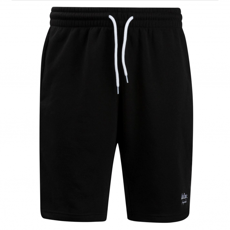 Men's Black Designer Fleece Summer Shorts