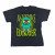 Men's Black Green Cotton Hip Hop Edukator T-Shirt