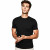Men's Designer Bless Black Summer Cotton Blend T-Shirt