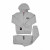 Boy's Grey Prestige Urban Cotton Tracksuit